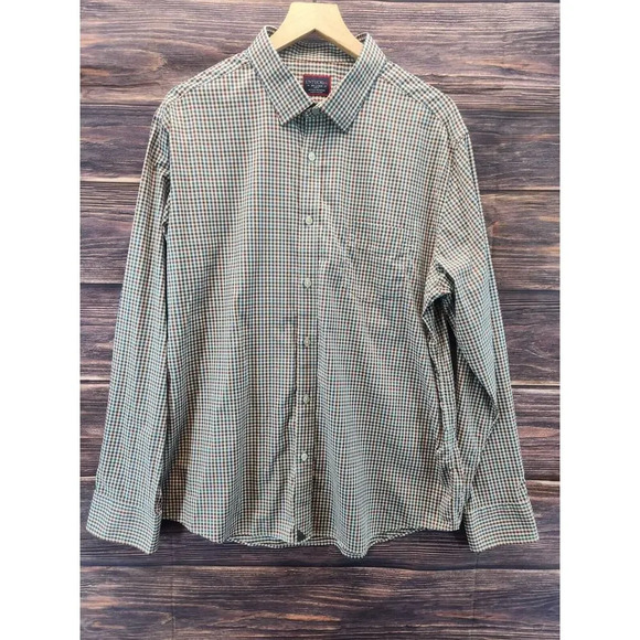 UNTUCKit Other - Untuckit Slim Fit Long Sleeve Shirt Button 2X XXL Gingham Plaid Preppy Office